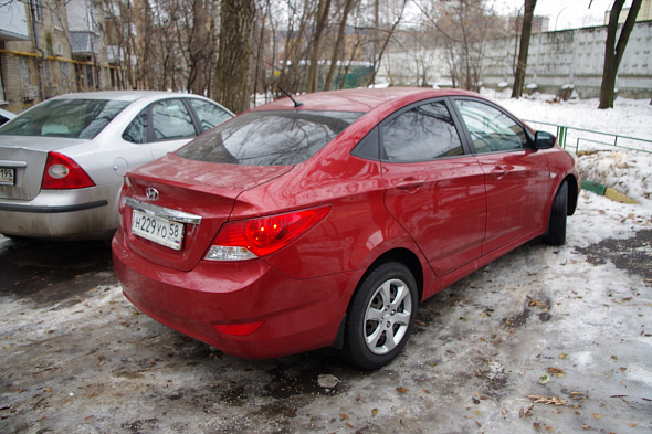 Фото Хендай ( Хундай ) Солярис 2011 цена 380000 руб.