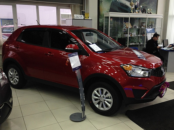 Фото Санг Йонг Актион 2015 цена 1022990 руб.