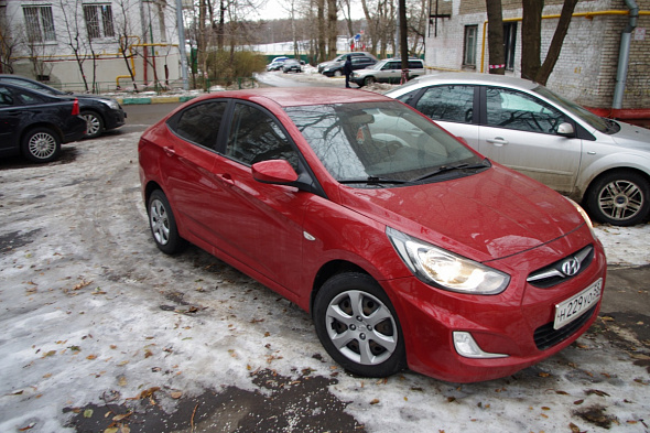Фото Хендай ( Хундай ) Солярис 2011 цена 380000 руб.
