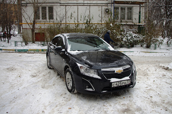 Chevrolet Cruze зима